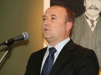 Prof. dr Milenko Dželetović, šef delegacije i zamenik Predsednika Organizacionog odbora za obeležavanje Pupinovih jubileja.